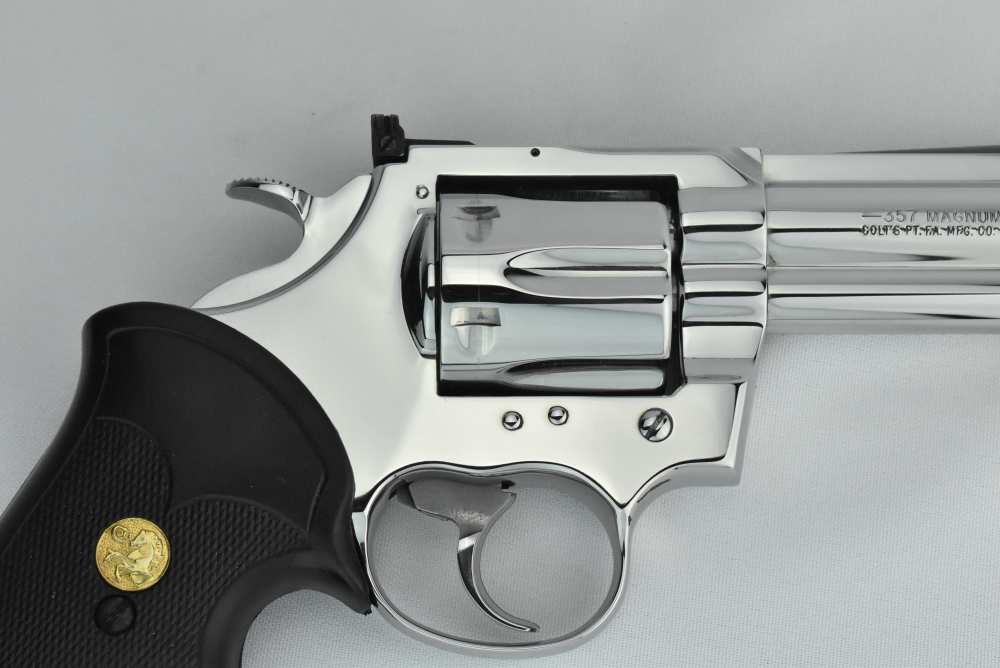 1991Colt King Cobra with Factory ULTIMATE Bright Stainless Finish AA3041 4"-img-12