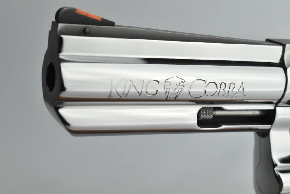 1991Colt King Cobra with Factory ULTIMATE Bright Stainless Finish AA3041 4"-img-19