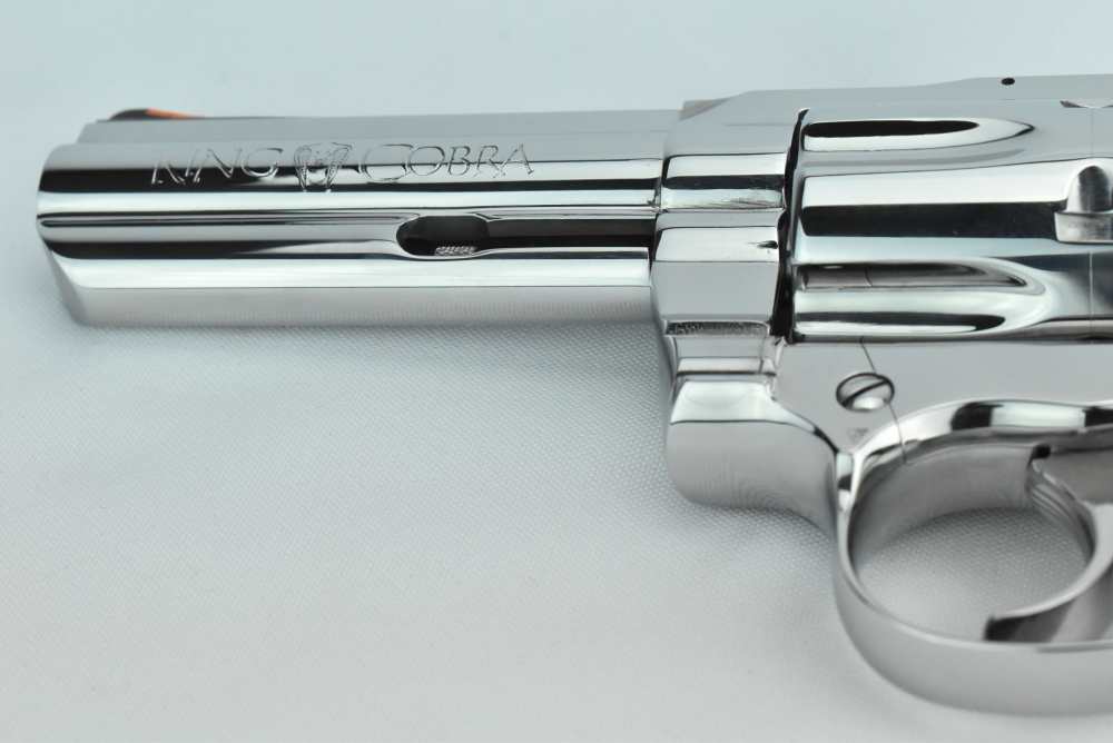 1991Colt King Cobra with Factory ULTIMATE Bright Stainless Finish AA3041 4"-img-10