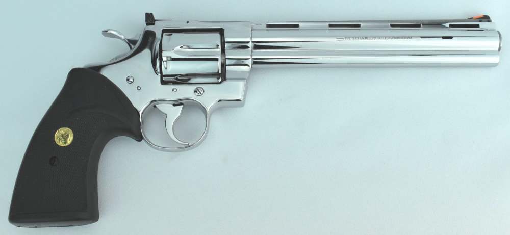 1989 FACTORY ULTIMATE Bright Stainless Steel 8" Python I3081 DOUBLE PORTED -img-26