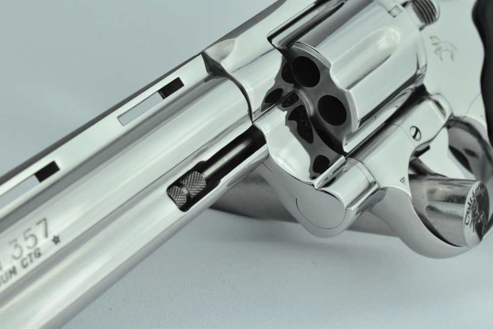 1989 FACTORY ULTIMATE Bright Stainless Steel 8" Python I3081 DOUBLE PORTED -img-5