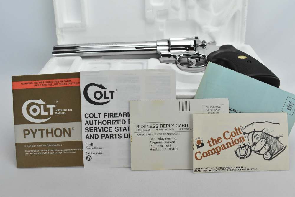 1989 FACTORY ULTIMATE Bright Stainless Steel 8" Python I3081 DOUBLE PORTED -img-36