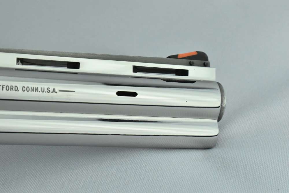 1989 FACTORY ULTIMATE Bright Stainless Steel 8" Python I3081 DOUBLE PORTED -img-25