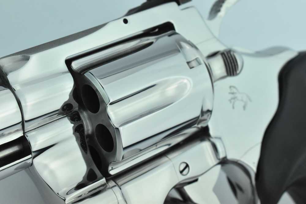 1989 FACTORY ULTIMATE Bright Stainless Steel 8" Python I3081 DOUBLE PORTED -img-6