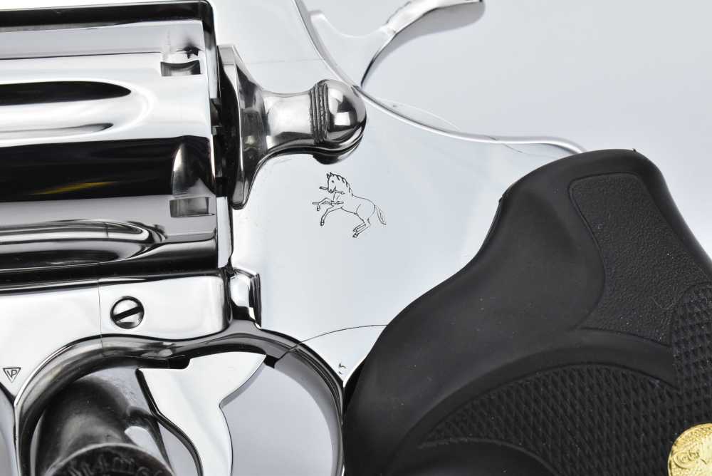 1989 FACTORY ULTIMATE Bright Stainless Steel 8" Python I3081 DOUBLE PORTED -img-8