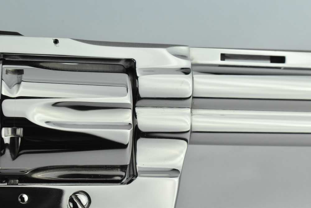 1989 FACTORY ULTIMATE Bright Stainless Steel 8" Python I3081 DOUBLE PORTED -img-23