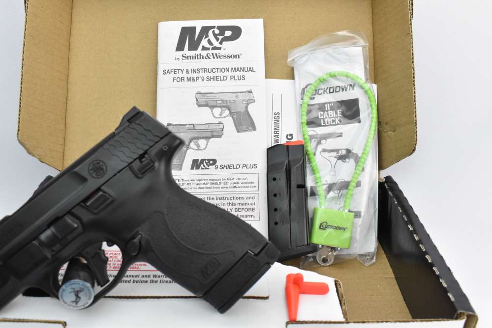Smith & Wesson M&P Shield Plus Thumb Safety  9mm SKU 13246 S&W-img-1