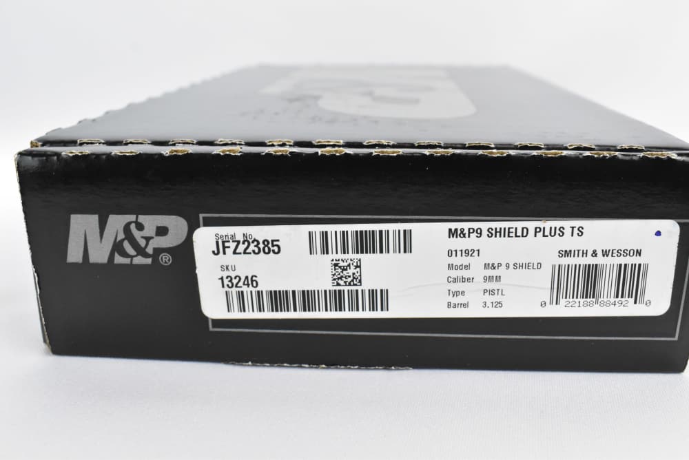 Smith & Wesson M&P Shield Plus Thumb Safety  9mm SKU 13246 S&W-img-2