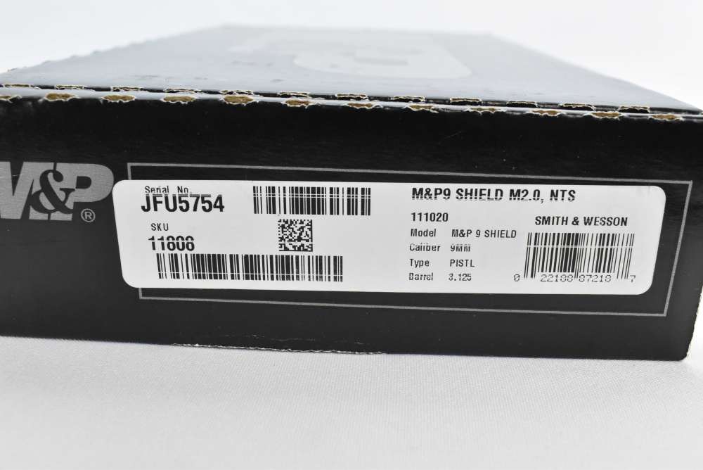 Smith & Wesson M&P Shield M2.0 NTS - NO Thumb Safety 9mm- SKU 11808 S&W-img-2