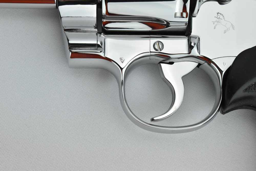 1989 ULTIMATE  Bright Stainless Colt Python .357 Mag w Original Box I3081 -img-4