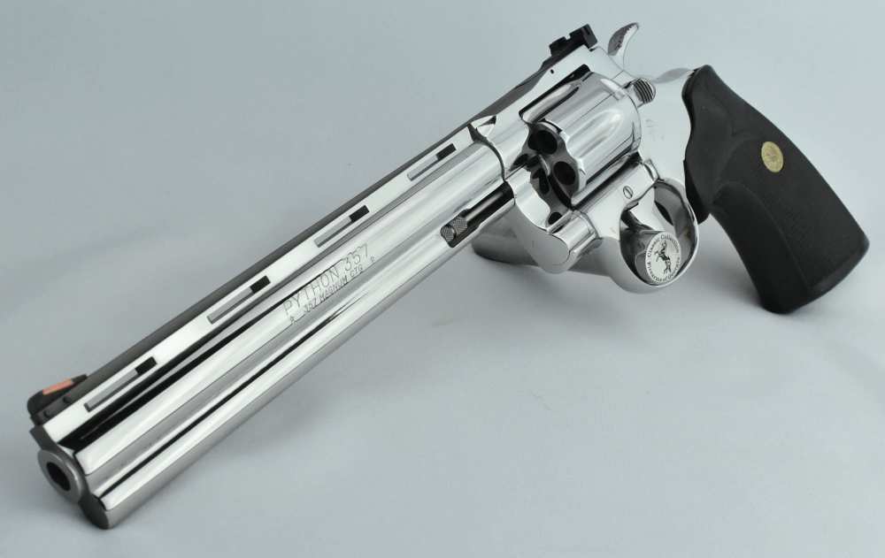 1989 ULTIMATE  Bright Stainless Colt Python .357 Mag w Original Box I3081 -img-38