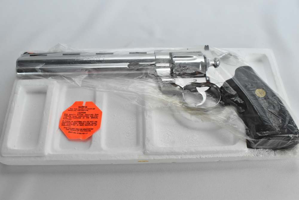 1989 ULTIMATE  Bright Stainless Colt Python .357 Mag w Original Box I3081 -img-40
