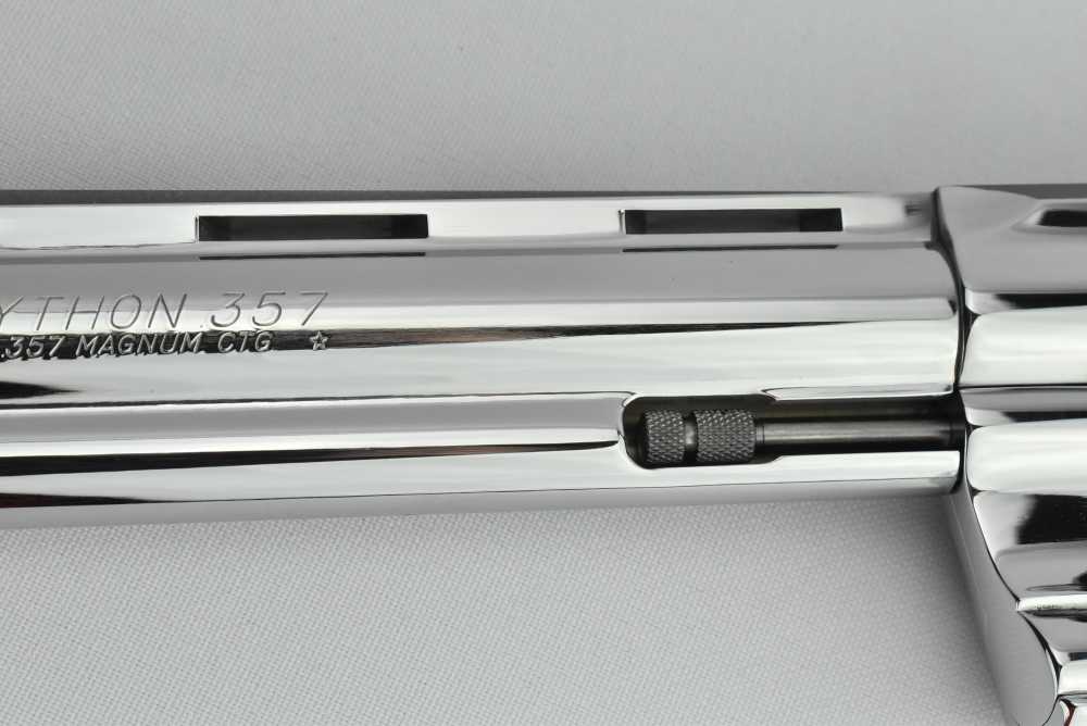 1989 ULTIMATE  Bright Stainless Colt Python .357 Mag w Original Box I3081 -img-6