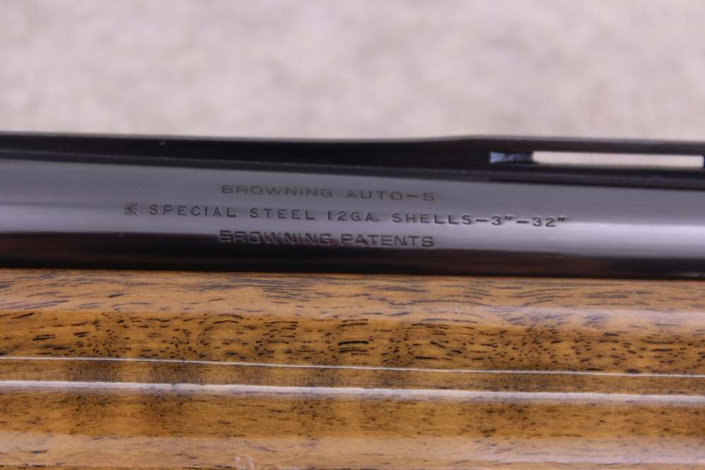 Browning A5 Auto 5 Magnum 12Ga/32" 3" Shells Full Choke 1973 Japan Mint-img-8