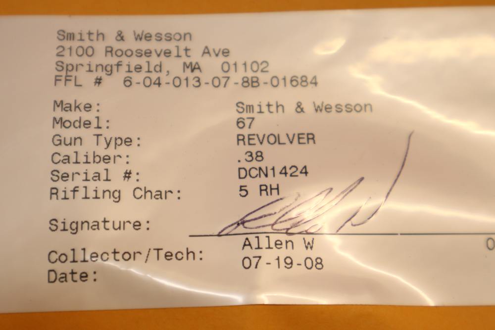 PC Smith & Wesson model 67 F-Comp 38spl +P 3" PENNY START No Reserve S&W-img-30