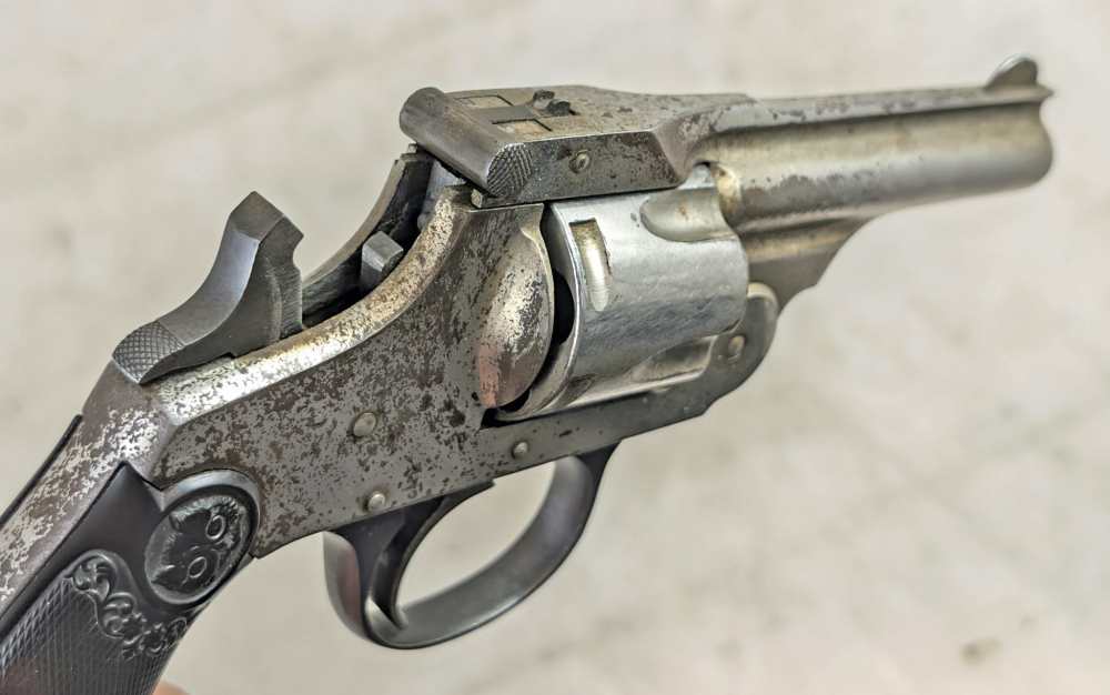 1890s Iver Johnson Arms & Cycle Works Safety Automatic 38 S&W 3.25"-img-5