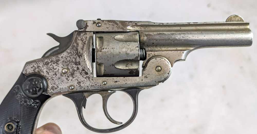 1890s Iver Johnson Arms & Cycle Works Safety Automatic 38 S&W 3.25"-img-4