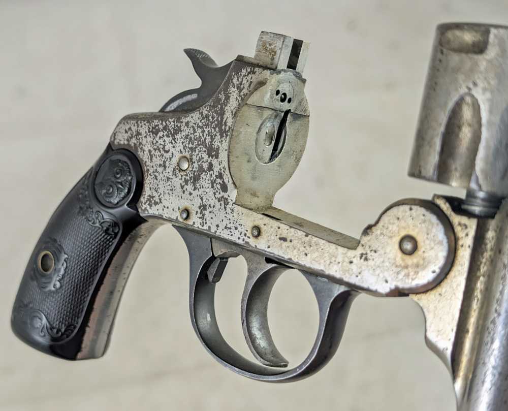 1890s Iver Johnson Arms & Cycle Works Safety Automatic 38 S&W 3.25"-img-8