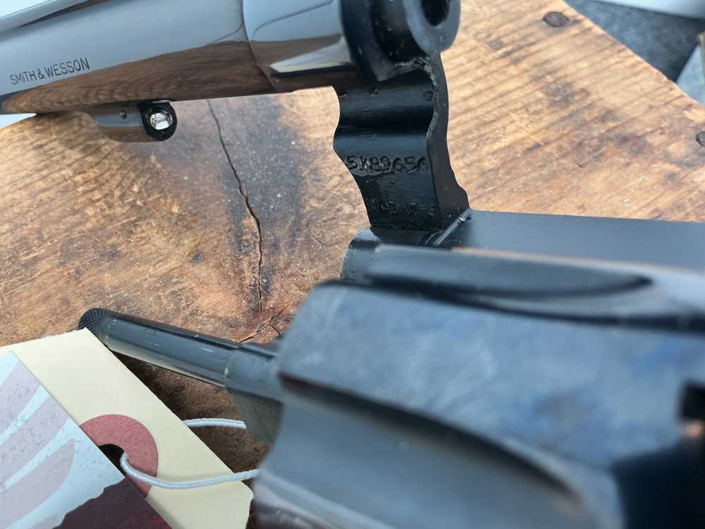 Used Smith & Wesson Model 17-3 with Original box *PENNY*-img-14