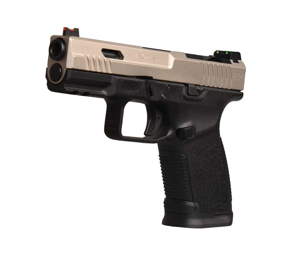 GFORCE ARMS RPX9 9MM 15+1 RND 4" BRL TAC NICKEL & BLACK-img-2