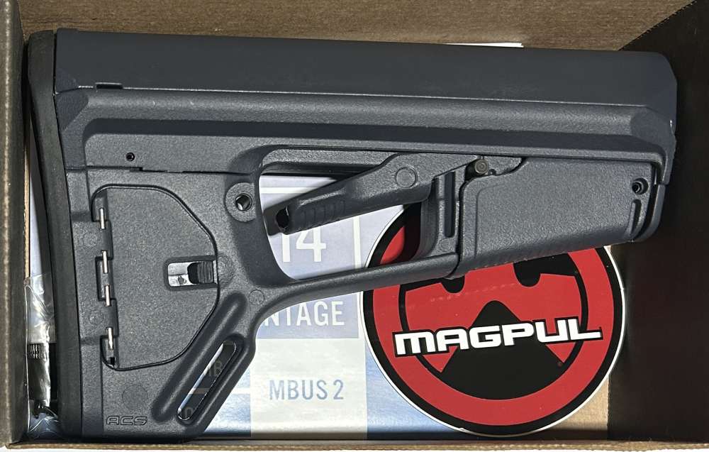 Magpul ACS-L Adaptable Carbine Stock New AR15 Grey MAG379-GRY-img-2