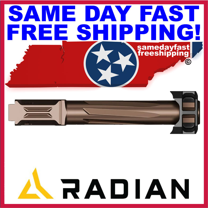 Radian AFTERBURNER RAMJET Gen5 G19 G19X G45 Compensator Barrel BRONZE R0832-img-4