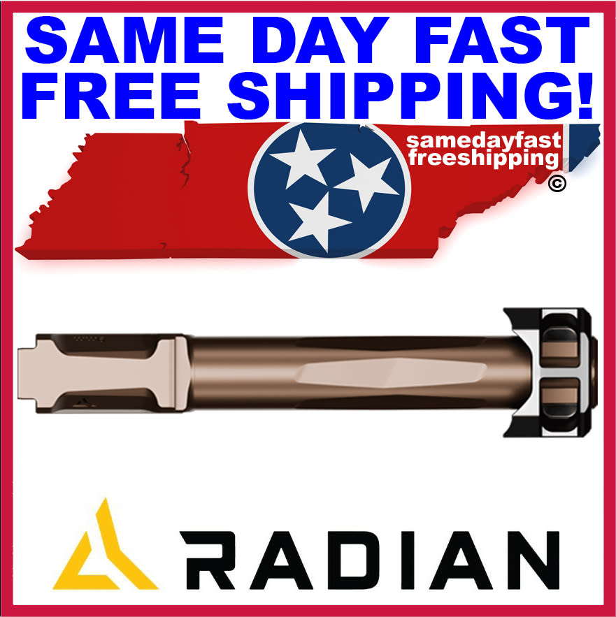 Radian AFTERBURNER RAMJET Gen5 G19 G19X G45 Compensator Barrel BRONZE R0832-img-2