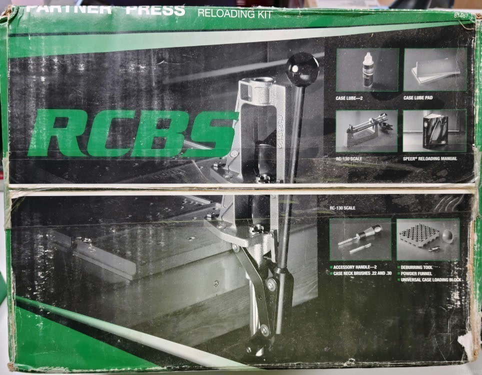 RCBS MODEL 87467 NEW IN BOX RELOADING KIT-img-0