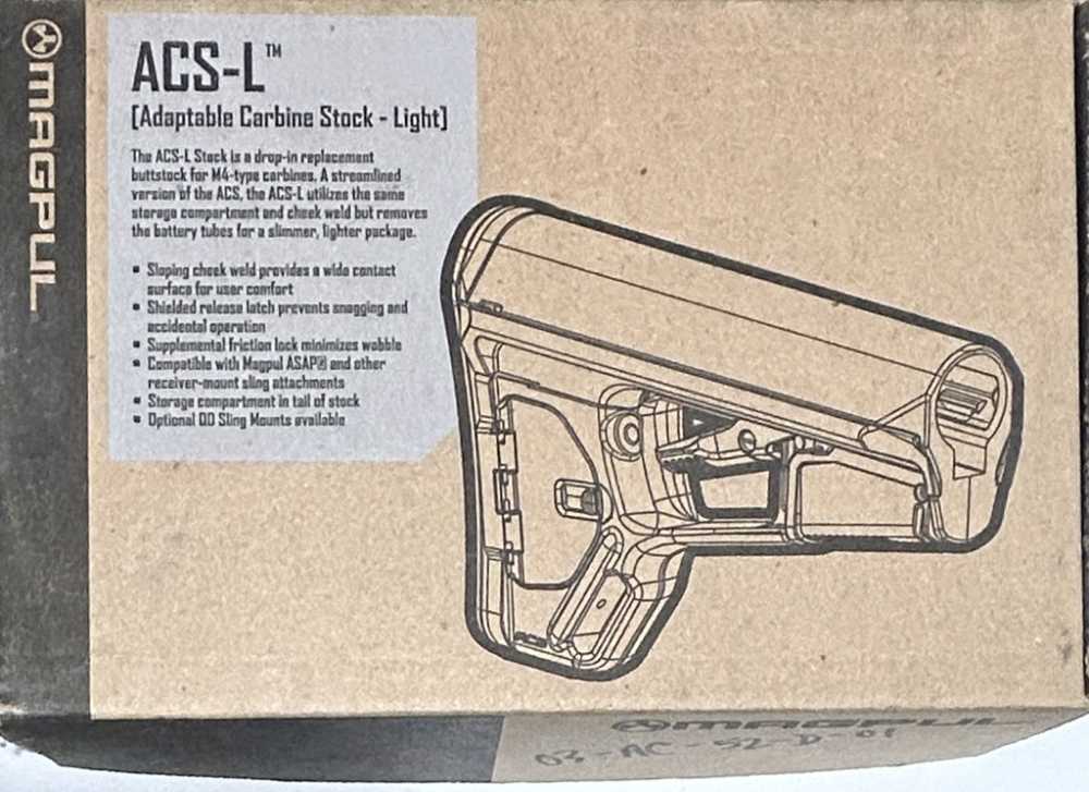 Magpul ACS-L Adaptable Carbine Stock New AR15 Green MAG379-ODG-img-1