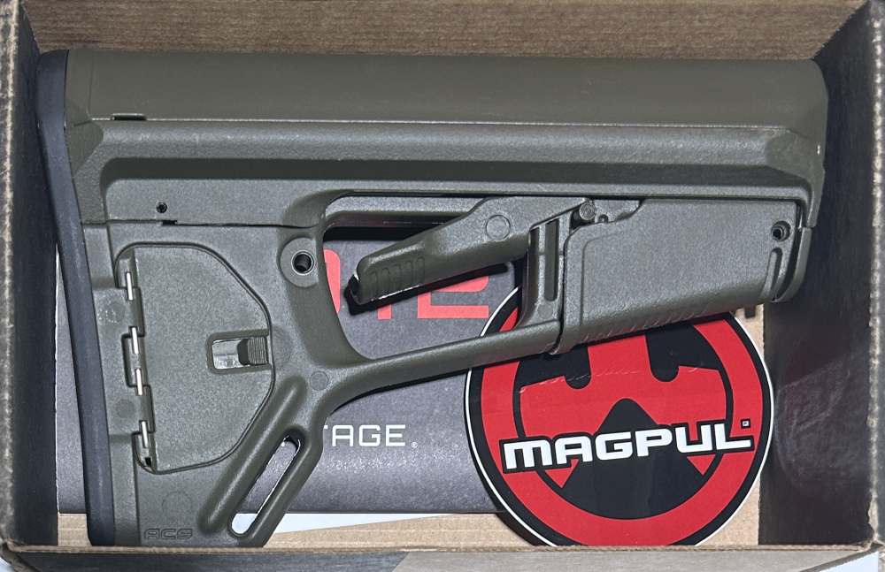 Magpul ACS-L Adaptable Carbine Stock New AR15 Green MAG379-ODG-img-0