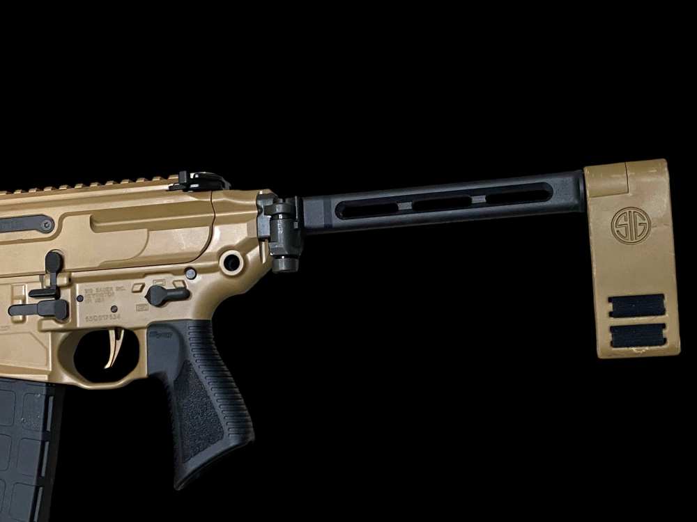 SIG MCX RATTLER CANEBRAKE 300 BLK, 5.5", SD RAIL, INERT SUP, FDE-img-7