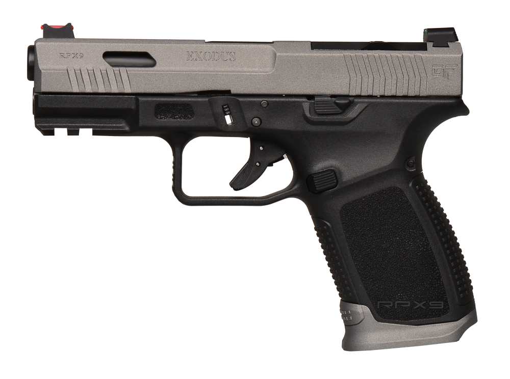 GFORCE ARMS RPX9 9MM 15+1 RND 4" BRL TAC GRAY & BLACK-img-1