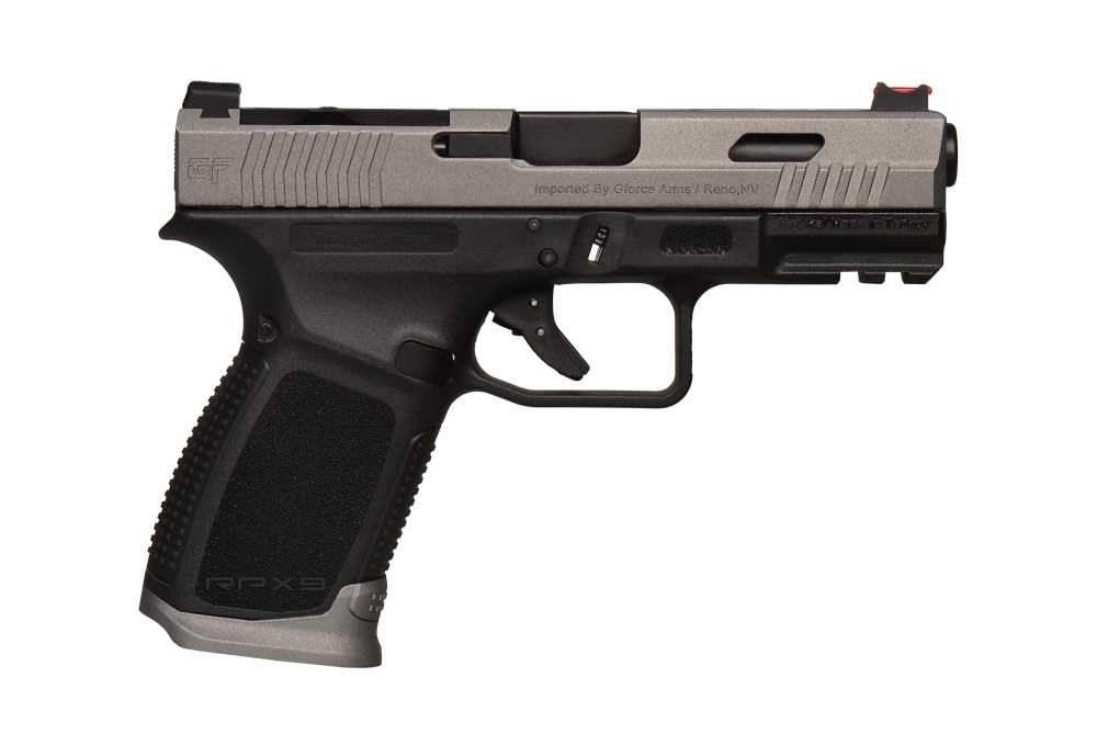 GFORCE ARMS RPX9 9MM 15+1 RND 4" BRL TAC GRAY & BLACK-img-0