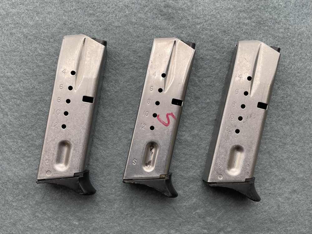 Nice-3 Pack Smith & Wesson 6906 / 6904 /69 Series Factory Mags $Super Deal$-img-0