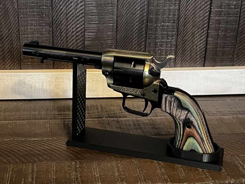 Heritage Rough Rider Revolver Stand - Custom 3D Printed Display-img-0