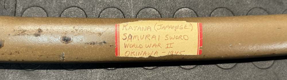 WORLD WAR II JAPANESE KATANA SAMURAI SWORD FROM OKINAWA 1945-img-6
