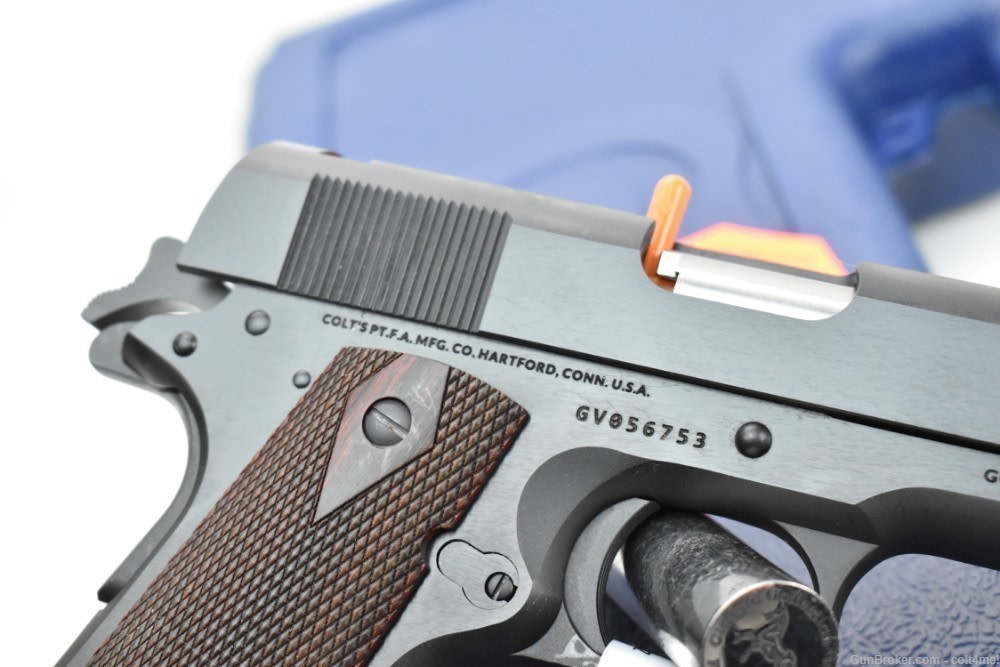 Colt Classic 1911 Blue .38 Super with NO ROLL MARKS O1911C-38 -img-8