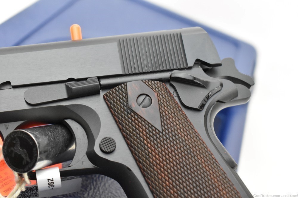 Colt Classic 1911 Blue .38 Super with NO ROLL MARKS O1911C-38 -img-2