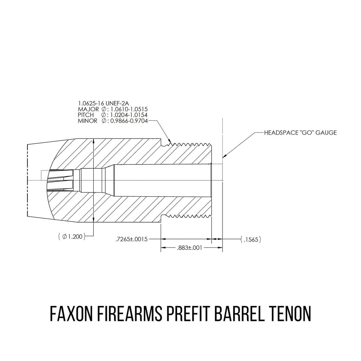 FAXON FX7 Barreled 20in 6.5mm Creedmoor Gunner Profile Bolt Action Receiver-img-5