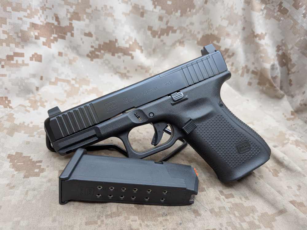 Glock 19 Gen5 MOS 9MM Police Trade-In G19 USED Optics Ready Gen 5-img-3