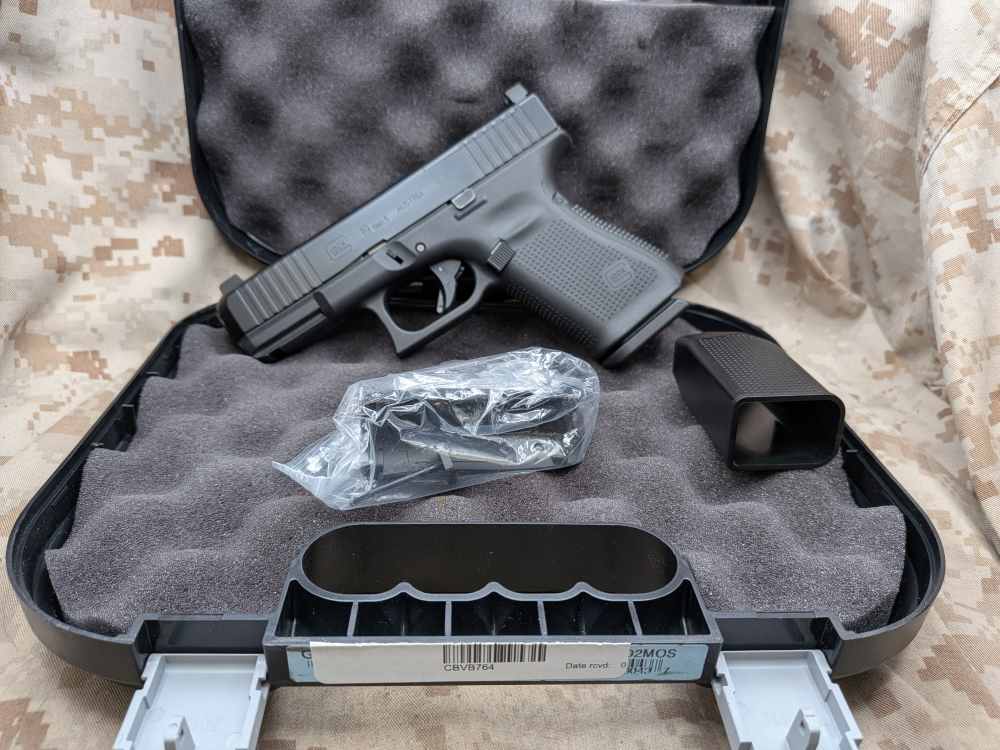 Glock 19 Gen5 MOS 9MM Police Trade-In G19 USED Optics Ready Gen 5-img-0