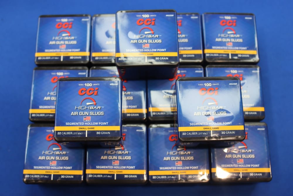 CCI High Bar Air Gun Slugs Lot 1500 Rounds Segmented Hollow Points 22 CAL-img-0