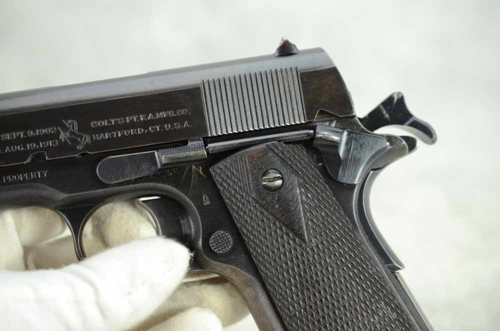 1918 Colt 1911 Black Army .45 ACP USGI WWI -img-7
