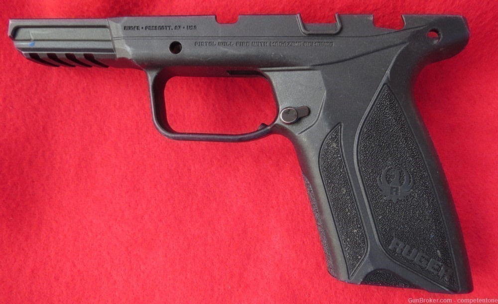 Ruger Security 9 9mm Grip-Frame Magazine Catch Picatinny Rail Trigger Guard-img-0