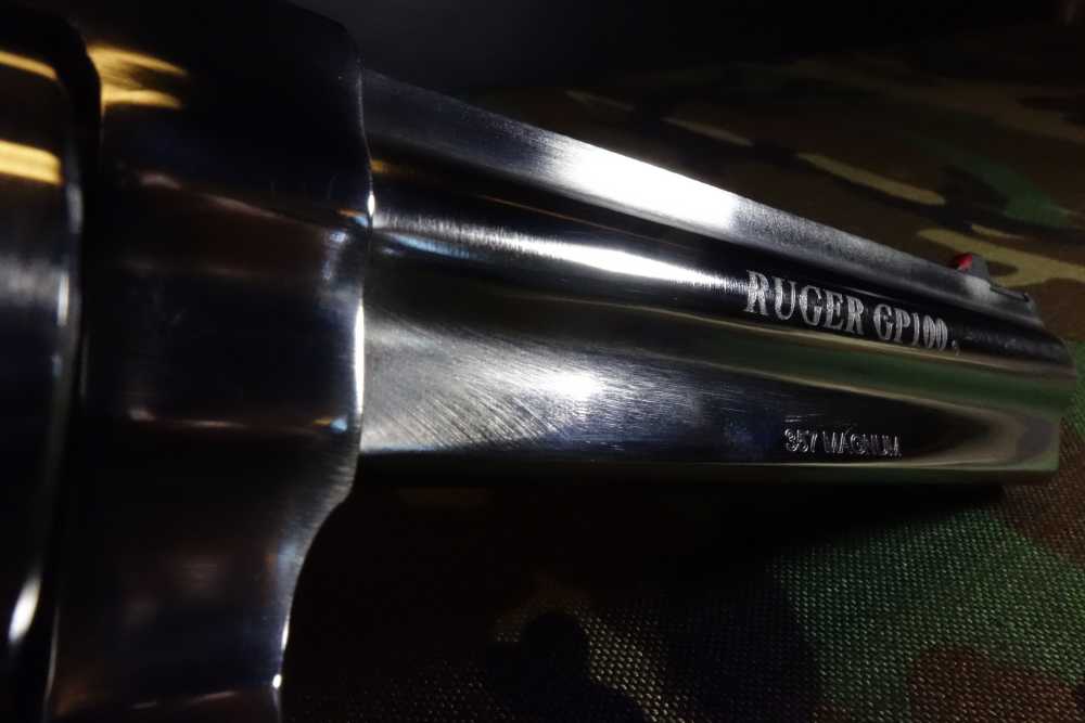 USED RUGER GP100 6" 357 MAGNUM REVOLVER CUSTOM FINISH-img-6
