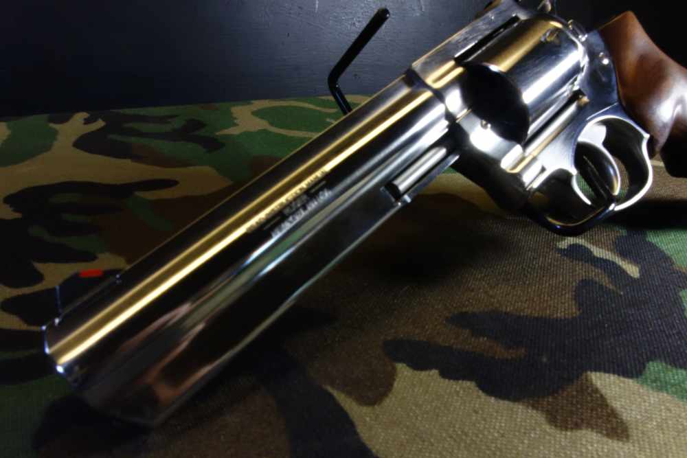 USED RUGER GP100 6" 357 MAGNUM REVOLVER CUSTOM FINISH-img-1