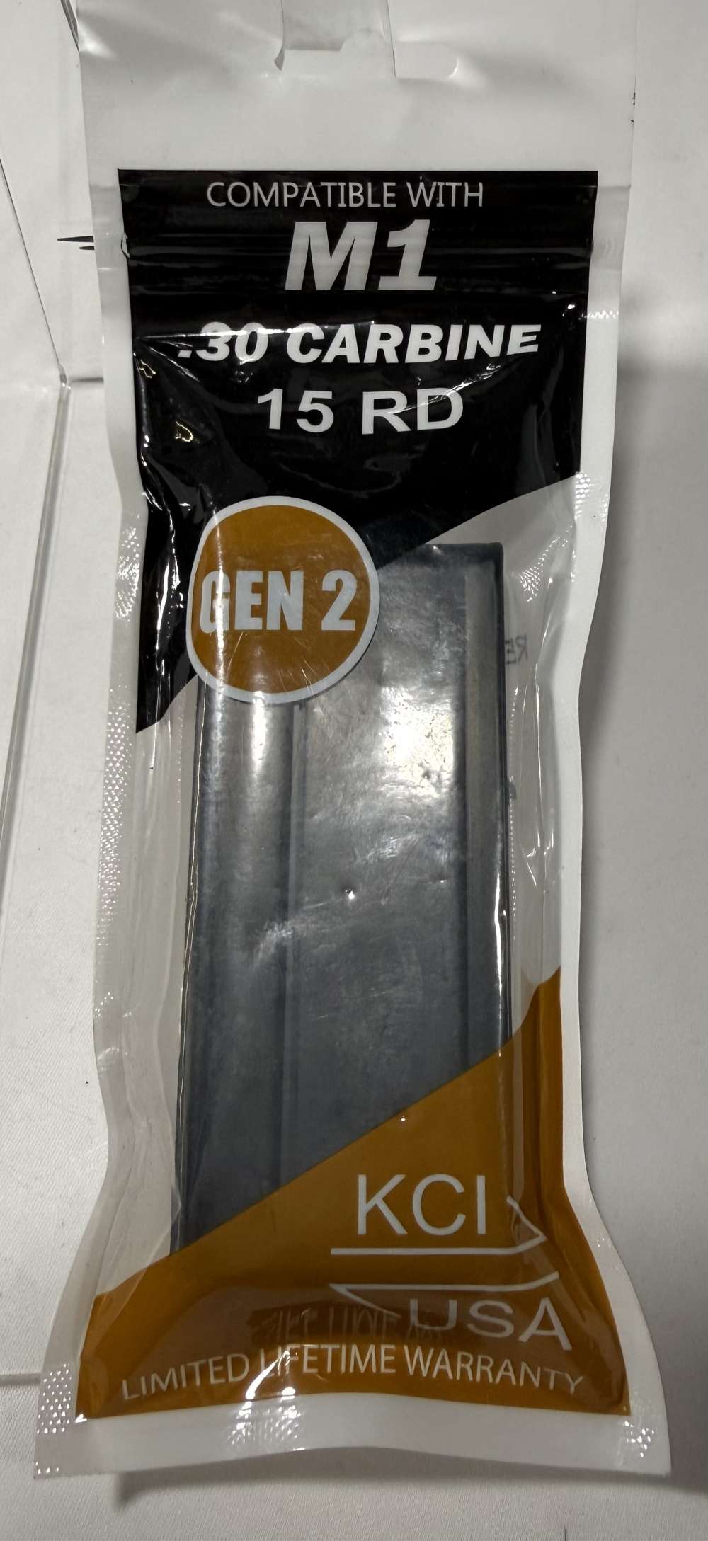 KCI USA Gen 2 15 Round Magazine for M1 .30 Carbine-img-0