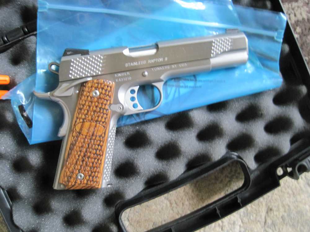 Kimber 3200181 Stainless Raptor II Pistol - .45 ACP, 5 in Barrel, NIB-img-0
