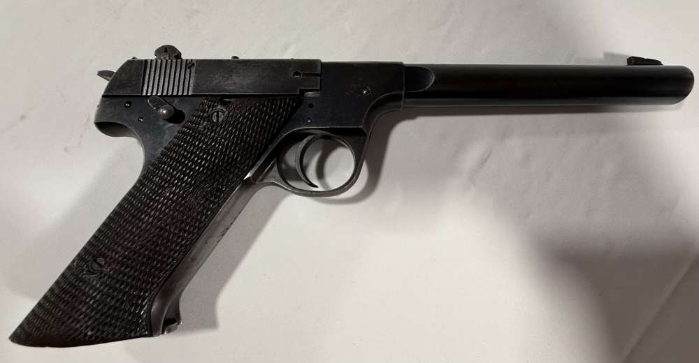 High Standard H-D Military Semi-Auto Pistol 22LR Gauge 6.75 Barrel -img-0