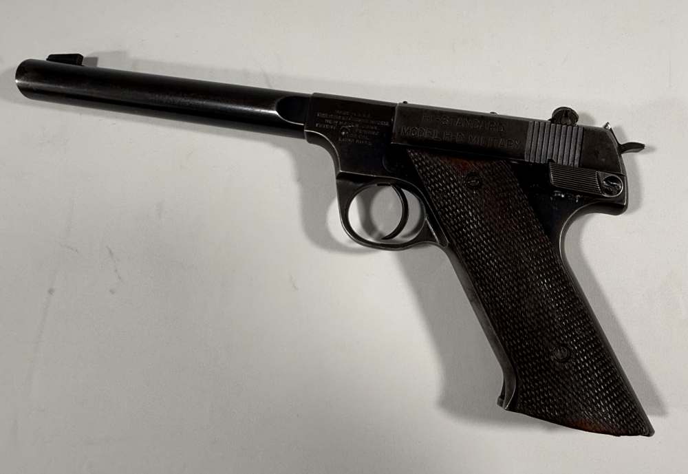 High Standard H-D Military Semi-Auto Pistol 22LR Gauge 6.75 Barrel -img-5